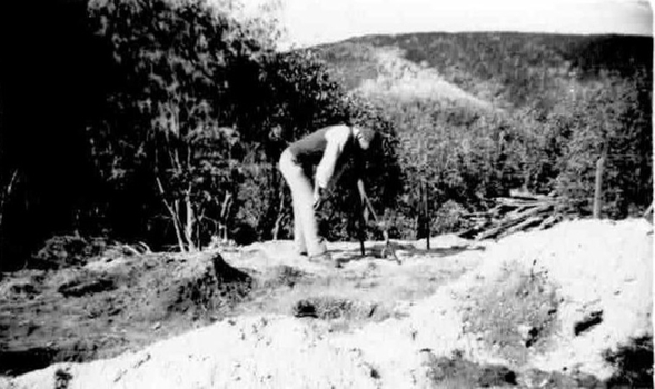 Constructing "Grand Coeur" - preparing the site