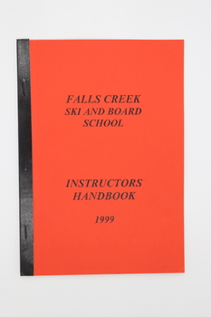 Falls Creek Ski and Board School Instructors Handbook 1999
