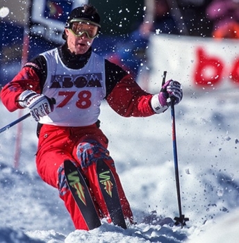 Paul Costa in action on the slopes