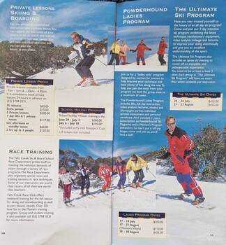 Falls Creek Ski & Board School Programs
