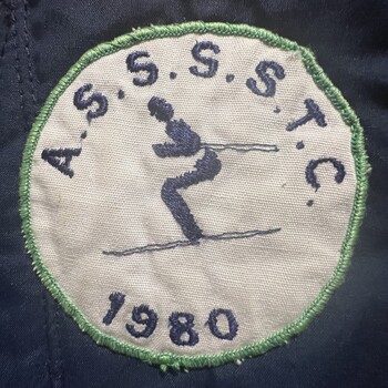 A.S.S.S.S.T.C. cloth badge 1980