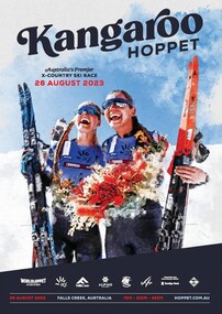 Kangaroo Hoppet Poster 2023 Falls Creek