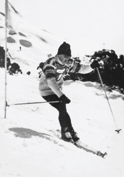 Ross Milne in action
