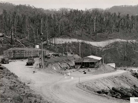 Construction of Bogong Village 10/2/1940