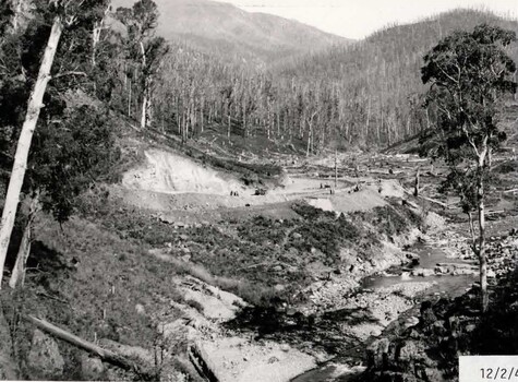 Construction in Bogong Village 12/2/1940