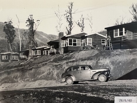 Houses in the Bogong Village 26 June 1940