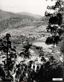 Aerial view over the Village and surrounding area 9 June 1942