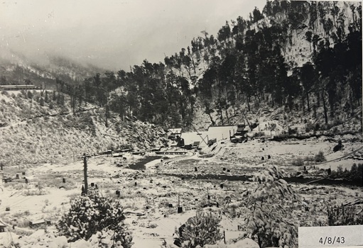 Construction work on road 4 August 1943