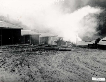 Bogong Village during storm 2 June 1944