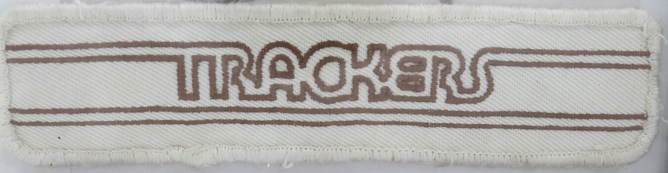 "Trackers" Fabric Souvenir Patch