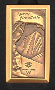 Reverse Salt Lake City Winter Olympics - Volunteer Participation Medal