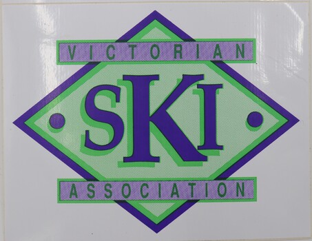 Victorian Ski Association Logo Sticker