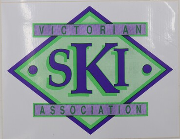 Victorian Ski Association Logo Sticker