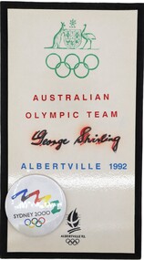 Australian Olympic Team Albertville 1992 - George Shirling