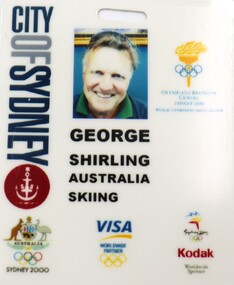 ID Badge - George Shirling Sydney 2000