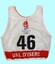 Racing Bib worn by Steve Lee in the Downhill event, Albertville 1992