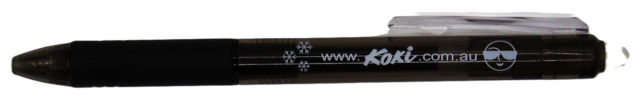 Pen from Koki Lodge including web address