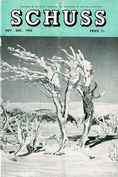 Cover Schuss Vol. 21. No. 8 November - December 1955