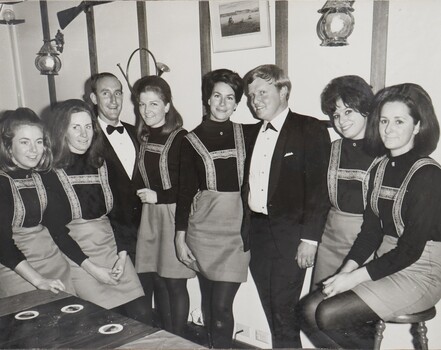  Koki Lodge Staff - opening weekend, Queen's Birthday Weekend 1967