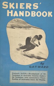 Skiers' Handbook G.R.T. Ward Cover