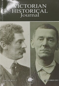 Victorian Historical Journal Vol 84 No 2