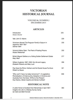 Contents page - Articles
