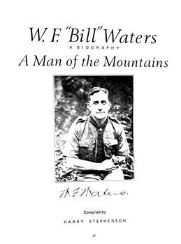 W. F. "Bill" Waters