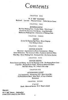 Table of Contents