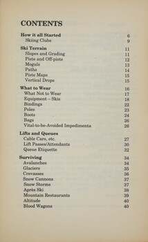 Bluff your way in Skiing - Contents