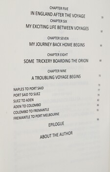 Come on Board - Table of Contents 2