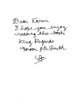 Come on Board - Author's Inscription