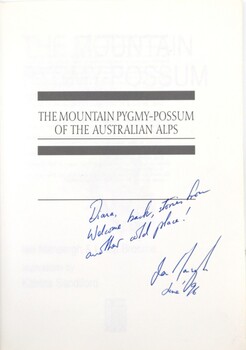 Front page and inscription