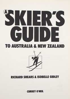 Skier's Guide - Title Page
