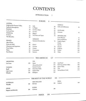 The World Atlas of Skiing - Contents