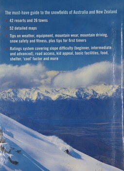 Snow Guide - Back Cover