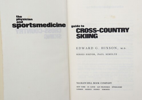 Guide to Cross-Country Skiing Title Page