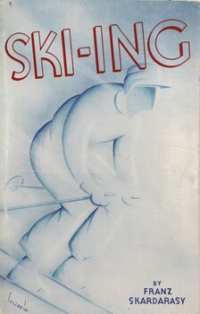 Ski-ing by Franz Skardarasy - Front cover