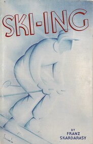 Ski-ing by Franz Skardarasy - Front cover