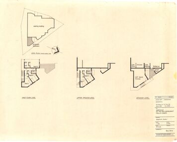 Plans for Extension of "The Man" Restaurant