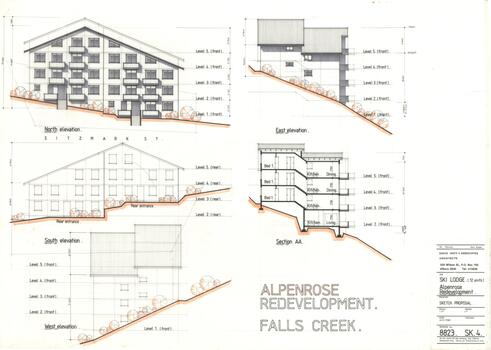 Alpenrose Ski Lodge - Sketch Proposal