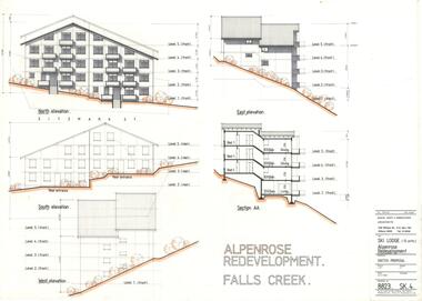 Alpenrose Ski Lodge - Sketch Proposal