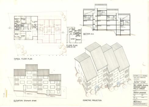 Alpenrose Redevelopment - Sketch Proposal with Floor Plan