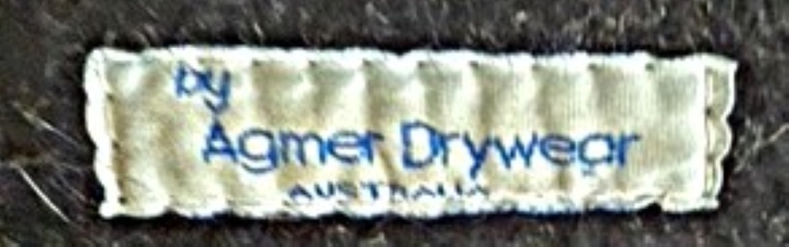 Agmer Drywear Manucfacturer's Label