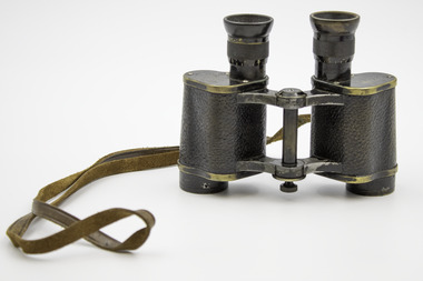 Binoculars Carl Zeiss Jena  8 X Zoom viewed from the Eye Piece