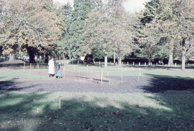 Site for the paddling pool