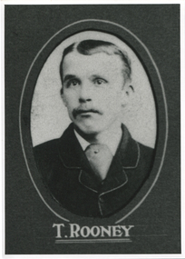 Work on paper - Photo of Thomas Rooney, Curator, Ballarat Botanical Gardens, 1896-1914, Unknown