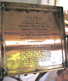 Work on paper - Tablet, A Committee to Select the Statuary