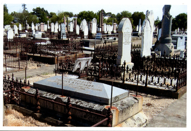 Photograph - Photograph of Thomas Stoddart's Grave, Old Ballarat Cemetery, Thomas Stoddart grave, March, 2007