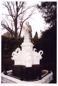 Photograph - The Claxton Fountain, Frederick Moses Claxton 1832-1888, Respected Civic Leader in Ballarat, 2002