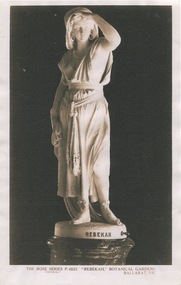 Work on paper - Pictures of Statues in the Ballarat Botanical Gardens, Five Pictures of Statues, The Rose Series